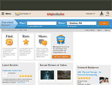 Tablet Screenshot of businessfinder.lehighvalleylive.com