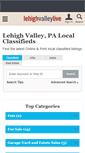 Mobile Screenshot of classifieds.lehighvalleylive.com